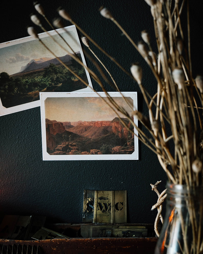Vintage Landscapes Postcard Set