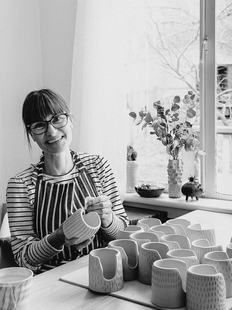 SWC X Clay Beehive Bark Burner Set