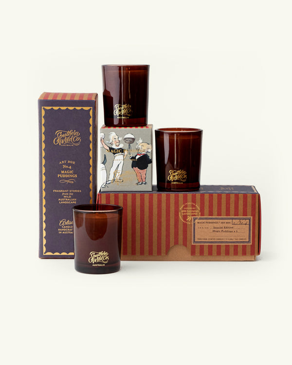 The Magic Pudding Australian made Candle Set – Southern Wild Co Australia