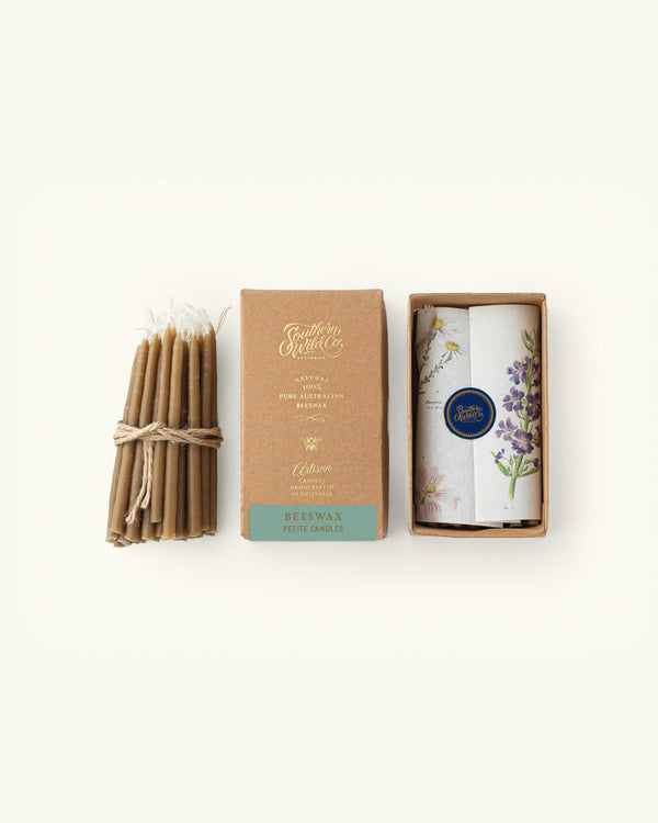 Beeswax Petite Candles