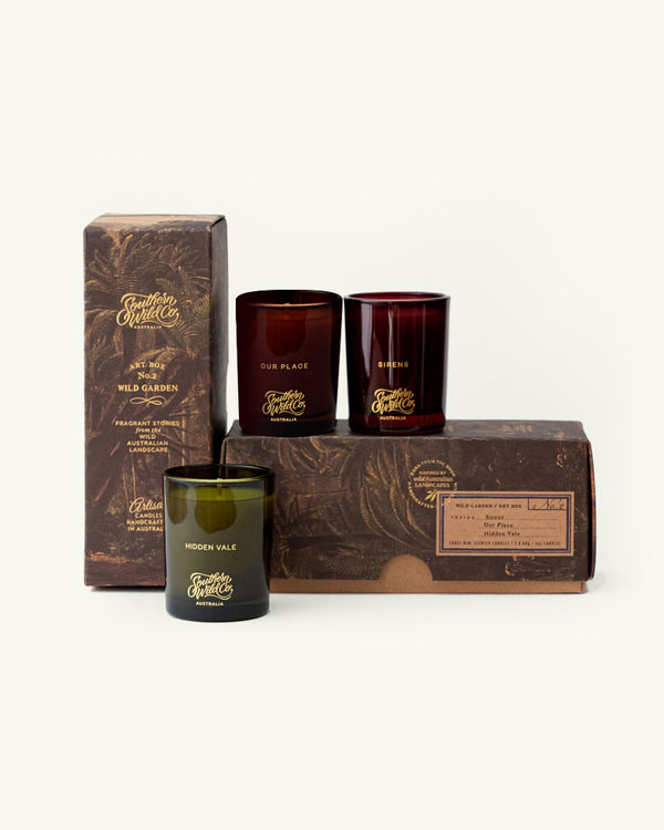 The Wild Garden Australian Made Candle Set – Southern Wild Co Australia